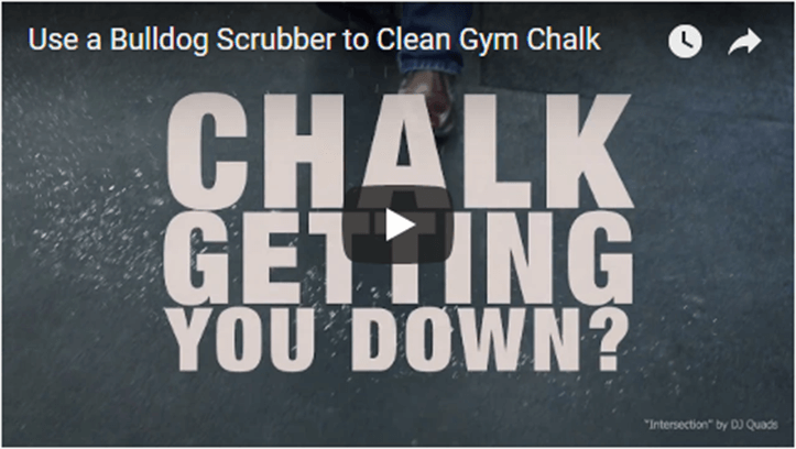 Gym Floor Cleaning Machine  Bulldog Rubber Mat Scrubber