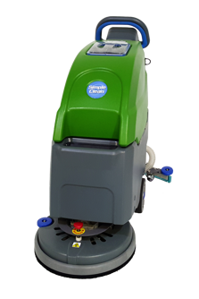 Electric Walk Behind Auto Floor Scrubber, 18 Cleaning Path