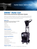 : Flyer of the EM360™ Cordless Roller Cart and Electrostatic Disinfectant Application Sprayer