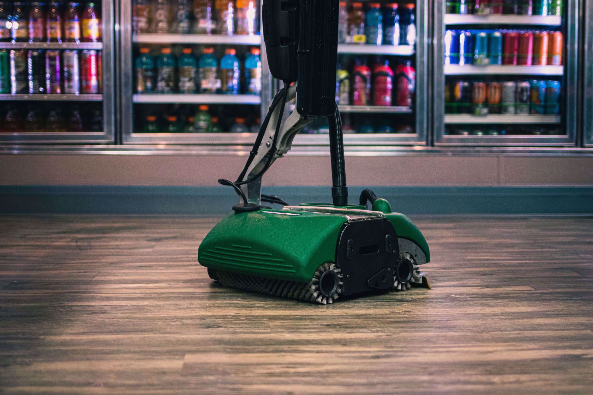 Bulldog Mini Small Floor Scrubber Commercial Floor Sweeper