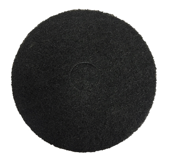 black concrete floor scrubber pad