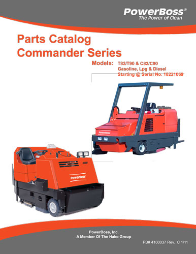 Floor Scrubber & Sweeper Parts & User Manuals