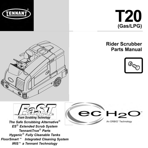 Floor Scrubber Sweeper Parts User Manuals