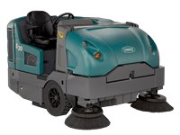 Tennant S30 Propane rider floor sweeper for rent