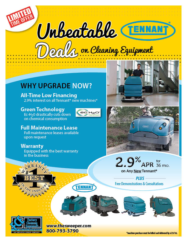 Tennant Special Finance Deal