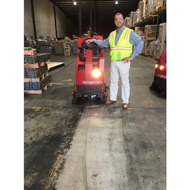 long term rental factory cat sweeper