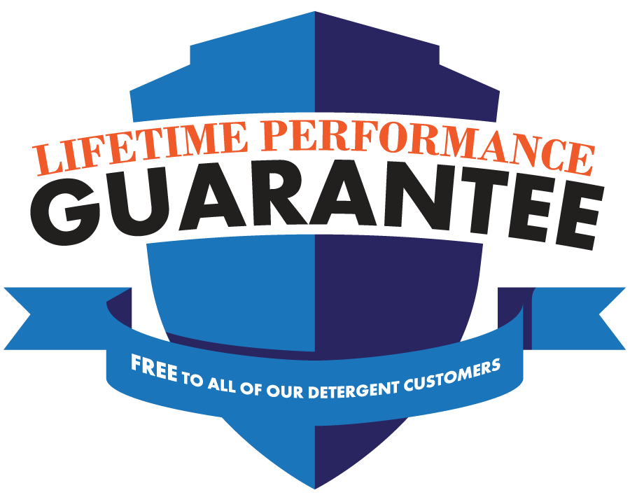 Use Factory Cleaning Equipment Chemicals and get a free lifetime performance guarantee