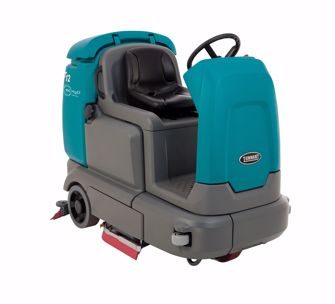 Tennant T12 small ride on floor scrubber