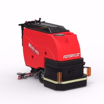 FactoryCat Mini-HD walk behind floor scrubber