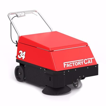 FactoryCat 34 walk behind floor sweeper