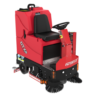 FactoryCat GTX small rider floor scrubber