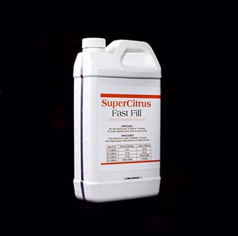 Bottle of SuperCitrus ultra-concentrated floor cleaning chemical