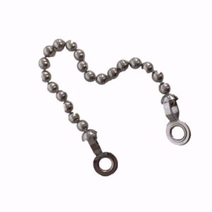 Bulldog Scrubber Beaded SS 6″ chain with eyelets