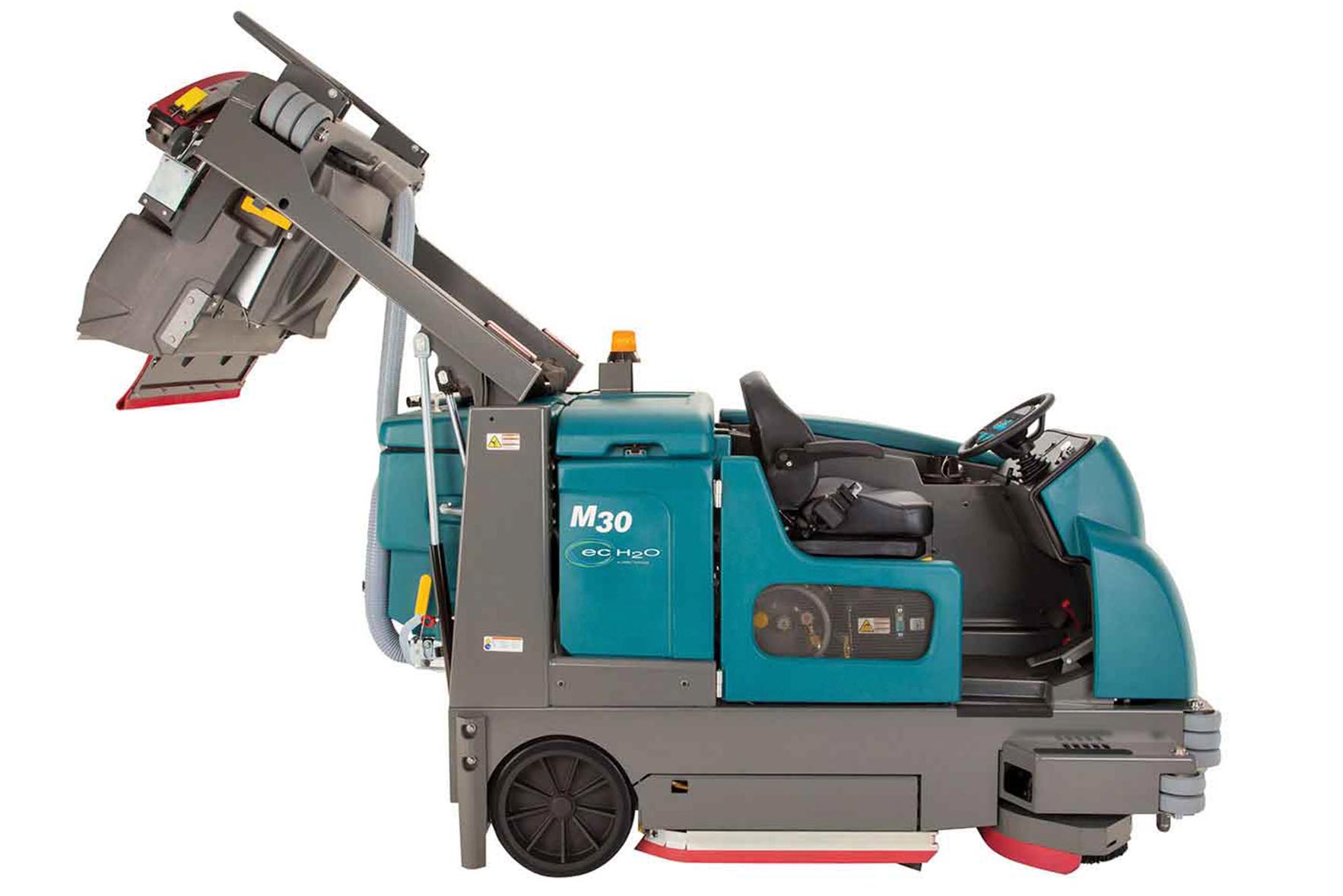 Tennant M30 large ride on lp floor scrubber sweeper