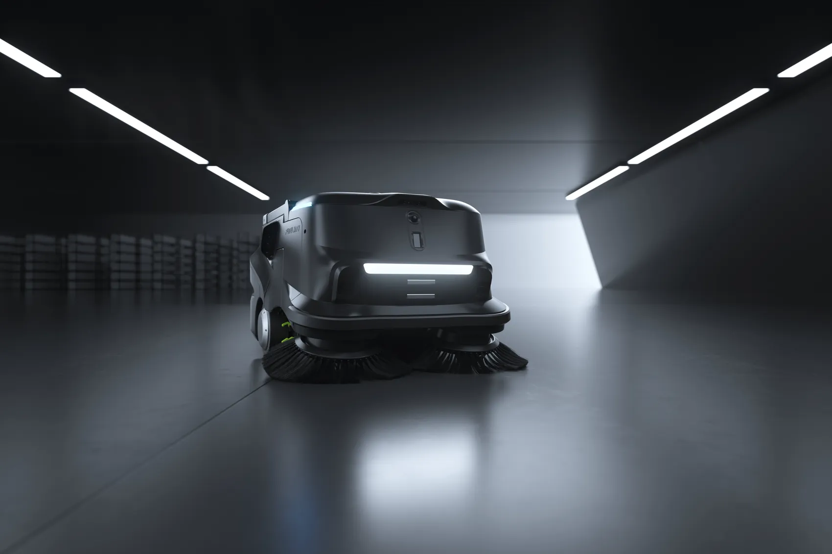 MT1 Robotic Sweeper — In action